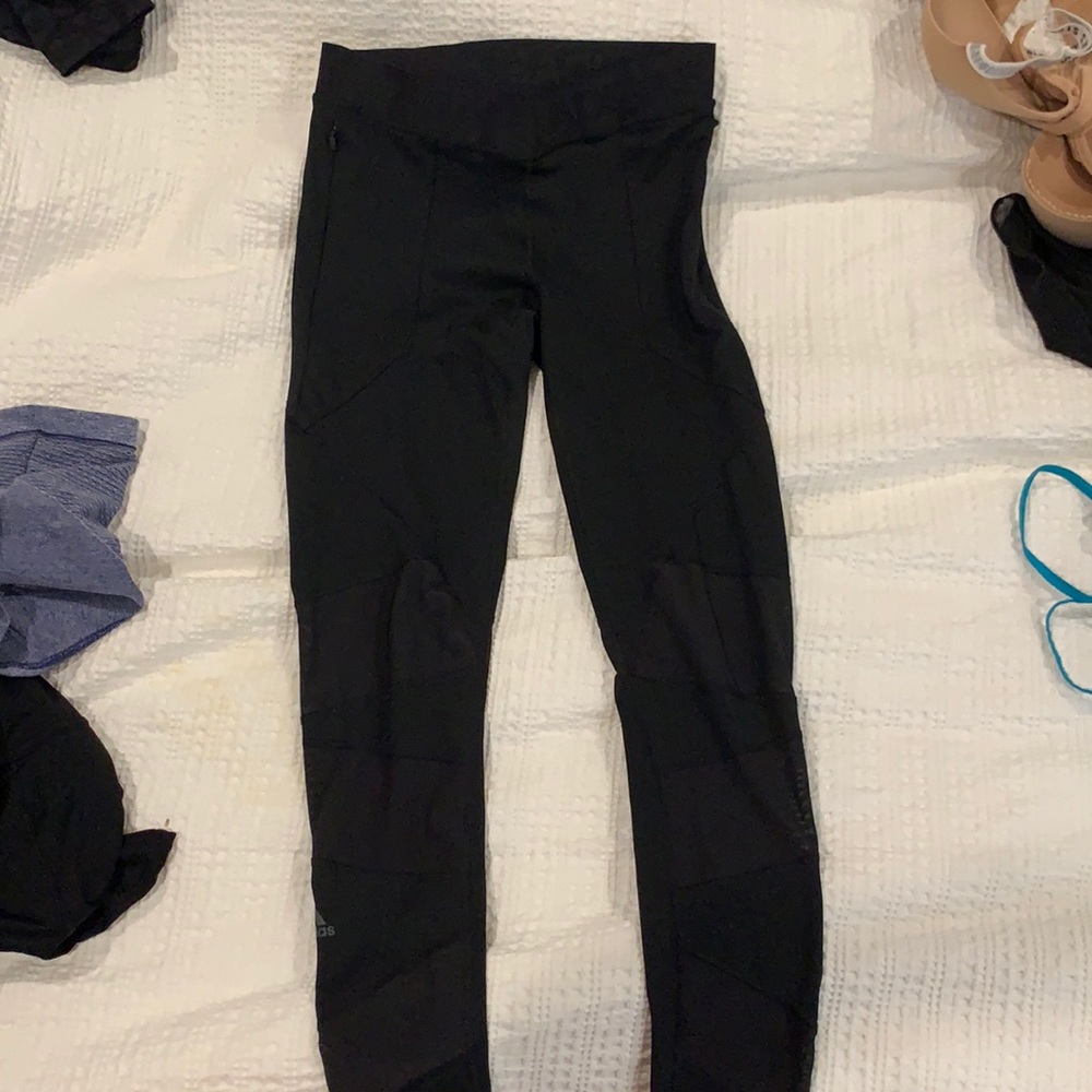 Adidas mesh panel leggings